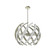 Swirl LED Pendant in Satin Nickel (326|SWL-32P-SN-27Z-30K)