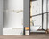 Orlando Tub Door in Clear (173|TD111-6060BGD)