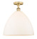 Edison One Light Semi-Flush Mount in Brushed Brass (405|616-1F-BB-GBD-161)
