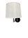 Sawyer One Light Wall Swing Lamp in Black/Satin Nickel (30|S575-BLKSN)