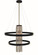 Iris Five Light Chandelier in Matte Black (8|5735 MBLACK)