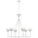 Alberto LED Chandelier in Plaster White (268|JN 5008PW)