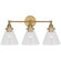 Parkington LED Wall Sconce in Antique-Burnished Brass (268|CHD 2529AB-CG)