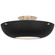 Valencia LED Flush Mount in Polished Nickel (268|ARN 4520PN-BLK)
