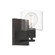 Vibrato One Light Wall Sconce in Matte Black (43|D285M-WS-MB)