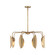 Eden Eight Light Chandelier in Old Satin Brass (43|D280M-8CH-OSB)