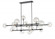Delilah 16 Light Chandelier in Black (192|HF4216-BK)