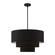 Bainbridge Four Light Pendant Chandelier in Black (107|50274-04)