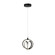 Rose Collection LED Pendant in Black (78|AC6730BK)