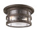 Barbosa Two Light Flush Mount in Aged Pewter (67|C3310-APW)