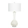 Lydia One Light Table Lamp in White (400|13-1608)