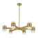 Wilson LED Chandelier in Aged Brass (216|WLS-2884LEDC-AGB)