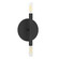 Wand Two Light Wall Sconce in Black (216|WAN-132W-MB) Wand Two Light Wall Sconce in Black (216|WAN-132W-MB)