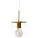 Roswell One Light Pendant in Aged Brass (216|RSW-61P-AGB)