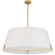 Preston Four Light Pendant in White (216|PST-324P-AGB-WH)