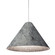 Jessica One Light Pendant in Grey (216|JES-201P-MB-500)