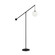 Holly One Light Floor Lamp in Matte Black (216|HOL-661F-MB)