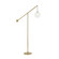 Holly One Light Floor Lamp in Aged Brass (216|HOL-661F-AGB)