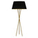 Gabriela One Light Floor Lamp in Aged Brass (216|GAB-601F-AGB-698)