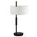 Fitzgerald One Light Table Lamp in Matte Black (216|FTG-261T-MB-WH)