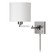 Swing Arm Lamp One Light Wall Sconce in Satin Chrome (216|DMWL7713-SC)