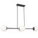 Dayana Four Light Pendant in Matte Black (216|DAY-484HP-MB)