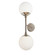 Dayana Two Light Wall Sconce in Polished Chrome (216|DAY-232W-PC)