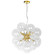 Comet Six Light Pendant in Clear (216|CMT-206P-CLR-AGB)
