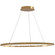 Circulo LED Chandelier in Aged Brass (216|CIR-4463C-AGB)