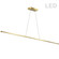 Array LED Pendant in Aged Brass (216|ARY-4830LEDHP-AGB)