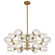 Abii 18 Light Chandelier in Vintage Bronze (216|ABI-3318C-VB-CLR)