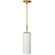 Paza One Light Pendant in White (216|83202-AGB-WH)