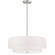 Everly Four Light Pendant in Satin Chrome (216|571-224P-SC-WH)