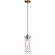 Pasha One Light Pendant in Oil Brushed Bronze (216|22152-CF-OBB)