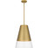 Peregrine One Light Pendant in Brushed Gold (10|PRG1514BRG)
