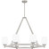 Penning Six Light Linear Chandelier in Brushed Nickel (10|PNG638BN)