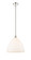 Edison One Light Pendant in Polished Nickel (405|616-1S-PN-GBD-161)