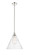 Edison One Light Pendant in Polished Nickel (405|616-1S-PN-GBC-164)