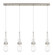 Downtown Urban LED Linear Pendant in Brushed Satin Nickel (405|124-452-1P-SN-G452-4CL)