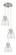 Downtown Urban Seven Light Pendant in Brushed Satin Nickel (405|113-410-1PS-SN-G412-8SDY)