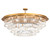 Corsica LED Chandelier in Gold Matte Over Nickel & Sparkle Silver (57|260056) Corsica LED Chandelier in Gold Matte Over Nickel & Sparkle Silver (57|260056)