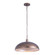 Emblem One Light Pendant in Pearlized Antique Brass (33|520455PAB)