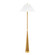 Indie One Light Floor Lamp in Aged Brass (428|HL804401-AGB)