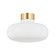 Eliana One Light Flush Mount in Aged Brass (428|H785501-AGB)