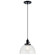 Avery One Light Mini Pendant in Black (12|43853BK)