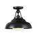 Palmetto One Light Semi-Flush Mount in Urban Bronze/Glossy Opal (452|SF344012UBGO)