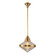Willard One Light Pendant in Vintage Brass/Prismatic Glass (452|PD348114VBPG)