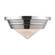 Willard One Light Flush Mount in Polished Nickel/Prismatic Glass (452|FM348010PNPG)