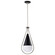 Admiral One Light Pendant in Matte Black (72|60-7913)