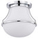 Valdora One Light Flush Mount in Polished Nickel (72|60-7871)